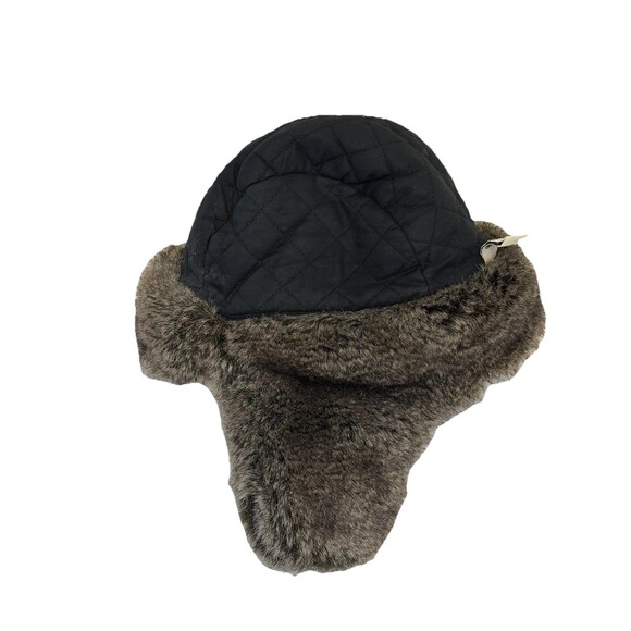 Gander Mountain Men’s Large Winter Flack Fur Quilted Inside Trapper Hat Hunting - Picture 8 of 8